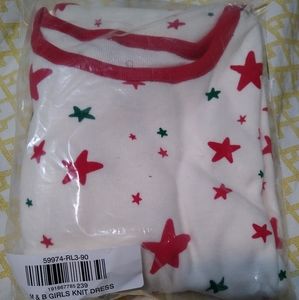 Hanna Andersson moon and back knit dress